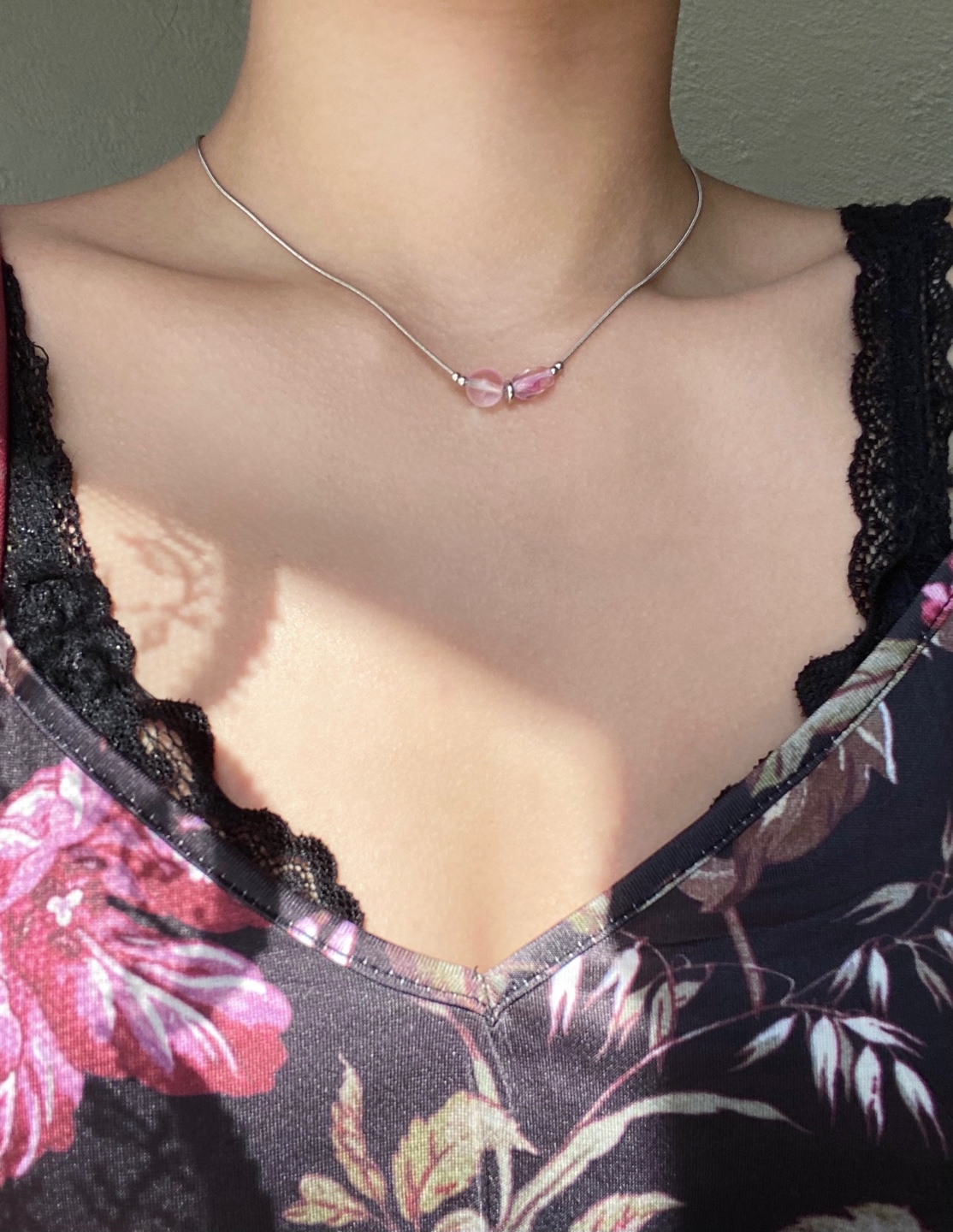 [Made outsquare] Rose blossoming necklace